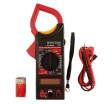 Multímetro Alicate Digital Com Display Dt266 Com Estojo De Proteção