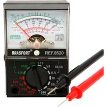 Multimetro Analogico Brasfort Acompanha Pilhas Ref-8521 Multimetro Analogico Brasfort Acompanha Pilhas Ref-8521