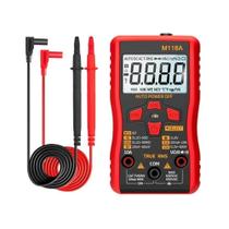 Multímetro Aneng M118A 6000 Contagens Teste Tensão Corre Multímetro Aneng M118A 6000 Contagens Teste Tensão Corre