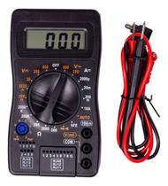 Multímetro Cabo Rede Digital Com Testador Rj45/rj12/rj11