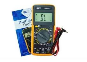 Multímetro Capacímetro Digital Multi Portátil Com Cabo - LuaTek Multímetro Capacímetro Digital Multi Portátil Com Cabo - LuaTek