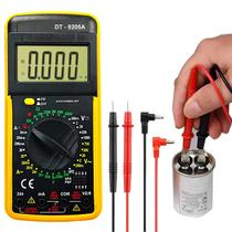 Multímetro Capacímetro Digital Profissional Portátil Bip Lcd