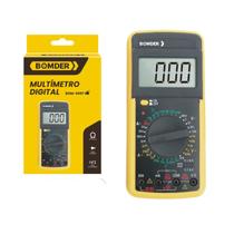 Multimetro Digital 19CM Portátil Profissional Display Lcd Com Capacímetro