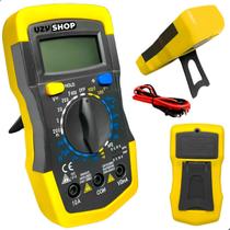 Multímetro Digital 600V 10A LCD Iluminado Diodo Continuidade Transistor Profissional Testado