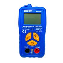 Multímetro Digital Automático em ABS Resistente - Exbom