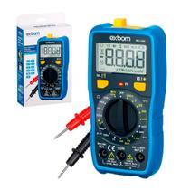 Multímetro Digital Automático NCV Profissional - Exbom Multímetro Digital Automático NCV Profissional - Exbom