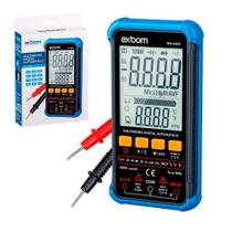 Multímetro Digital Automático True RMS 5999 NCV com Termômetro CAT III 600V - Exbom Multímetro Digital Automático True RMS 5999 NCV com Termômetro CAT III 600V - Exbom
