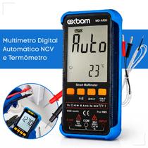 Multímetro Digital Automático True RMS 5999 Profissional NCV Display LCD 3