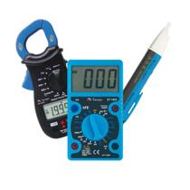 Multimetro Digital + Caneta + Alicate Amperimetro Minipa Kit