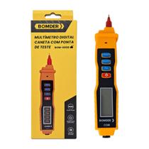 Multímetro Digital Caneta Tela LCD 4000 Contagens Tensao AC