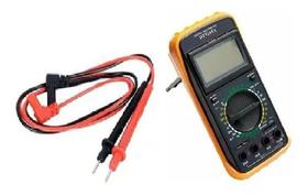 Multímetro Digital Capacímetro Beep Profissional Sonoro Bip