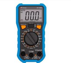 Multímetro Digital Cat Ii 600v True Rms Com Detector De Tensão Sem Contato Minipa-et-1100b