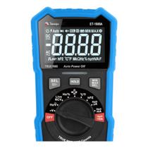 Multímetro Digital CAT III-600V com Detector de Tensão sem Contato True RMS AC MINIPA-ET1505A