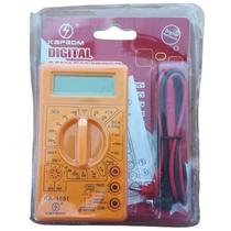 Multímetro Digital Com Beep E Visor Led Kapbom Ka-1551