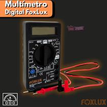 Multímetro Digital com Bipe Foxlux Multímetro Digital com Bipe Foxlux