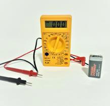 Multimetro digital com cabo e bateria inclusa Multimetro digital com cabo e bateria inclusa