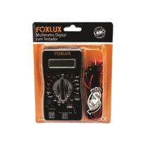 Multímetro Digital com Testador Foxlux Multímetro Digital com Testador Foxlux