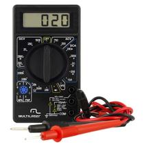 Multimetro Digital Corrente Ac/dc Tensao 200m~1000v Bateria 9v Multilaser - AU325 Multimetro Digital Corrente Ac/dc Tensao 200m~1000v Bateria 9v Multilaser - AU325