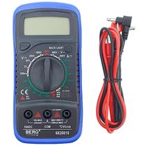 Multímetro Digital de ABS 14,3 x 7 x 3,5cm - CORNETA Multímetro Digital de ABS 14,3 x 7 x 3,5cm - CORNETA