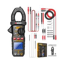 Multímetro Digital De Pinça 600A Para Corrente AC/DC, Tensão, Diodo, Detecção De Tensão NCV,