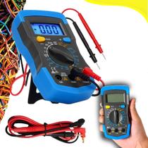 Multímetro Digital Display Profissional Ponta De Prova 24h