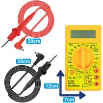 Multímetro Digital DT-830B Amperímetro com ponta de prova