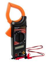 Multímetro Digital Foxlux com Alicate Amperímetro e Estojo