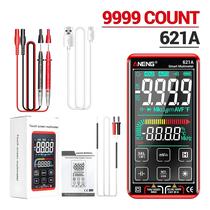 Multímetro Digital Inteligente ANENG 621A Tela Sensível Ao Toque 9999 Contagens True RMS Testador De