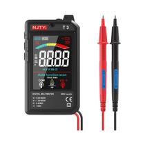Multímetro Digital Inteligente Ultrafino NJTY T3 Com Carregamento Tipo-C, Auto-Range E Display