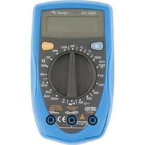 Multímetro Digital Manual CAT II 300V 3 1/2 Dígitos ET-1400 Minipa Multímetro Digital Manual CAT II 300V 3 1/2 Dígitos ET-1400 Minipa