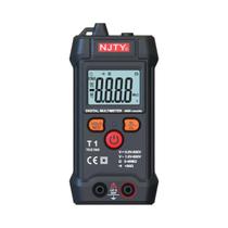 Multímetro Digital Mini Inteligente 4000 Contagens RMS Voltímetro Testador De Continuidade