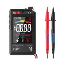 Multímetro Digital Mini NJTY T3 Com Tela Colorida, Recarregável via USB, 4000 Contagens, Auto Multímetro Digital Mini NJTY T3 Com Tela Colorida, Recarregável via USB, 4000 Contagens, Auto