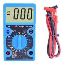 Multímetro Digital Minipa ET-1000 Profissional c/ Bateria e Beep Continuidade