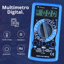 Multímetro Digital Minipa Et-1002 Portátil Profissional Multímetro Digital Minipa Et-1002 Portátil Profissional