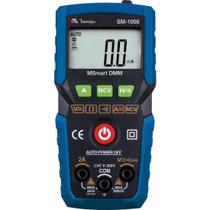 Multímetro Digital Minipa SM-1000 Azul/Preto