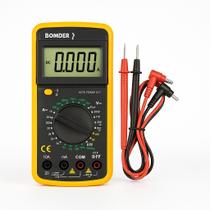 Multímetro Digital Portátil Profissional com Capacímetro e Display LCD Testador de Aparelhos Eletrônicos Bomvink