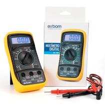 Multímetro Digital Profissional Exbom MD200L Amarelo com Holster