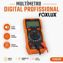 Multímetro Digital Profissional Foxlux True RMS NCV CAT III Multímetro Digital Profissional Foxlux True RMS NCV CAT III