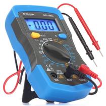 Multímetro Digital Profissional Portátil Bip Hold Visor Iluminado LE-982