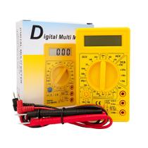 Multimetro Digital Profissional Portatil Com Cabo E Bateria