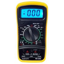 Multímetro Digital Profissional Portátil com Cabo Multi Medição Exbom MD200L Multímetro Digital Profissional Portátil com Cabo Multi Medição Exbom MD200L