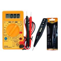Multimetro Digital Profissional Titanium C/ Chave Multiteste