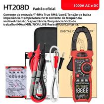 Multímetro Digital True-RMS HABOTEST HT208D AC/DC Com Medição Automática De Corrente Multímetro Digital True-RMS HABOTEST HT208D AC/DC Com Medição Automática De Corrente