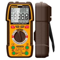 Multímetro Digital True RMS Ingco 6000 Contagens AC 750V DC 1000V com Escala Automática e Temperatura