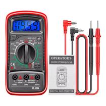 Multímetro digital xl-830l profissional com painel iluminado de alta precisão com capacímetro Multímetro digital xl-830l profissional com painel iluminado de alta precisão com capacímetro