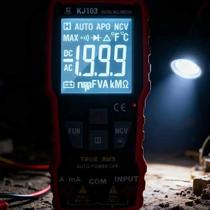 Multímetro Inteligente Com Identificação Automática E Design À Prova De Erros Para Máxima