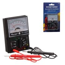 Multímetro Medidor Analógico Profissional Com Ponto De Prova