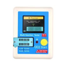 Multímetro Testador De Transistores Colorido LCR-T7 Para Diodo, Triodo, MOS, PNP, NPN, Capacitor E