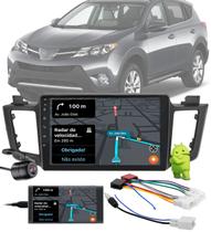 Multimídia 10" Polegadas Toyota Rav4 2012 até 2017 Android Bluetooth Espelhamento + Câmera de Ré + Chicotes