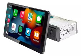 Multimidia 10 Rotativa Android Qled Carplay Android Auto H-TECH 10 POL HT-8025CA